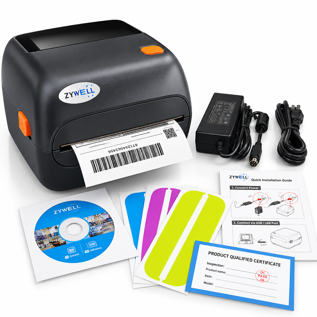 ZYWELL Thermal Barcode Label Printer: A Smart Solution for Small Businesses