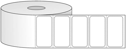 1/2” x 1-7/8” Direct Thermal Price & Shelf Labels for Most Label Printers (Except Brother & DYMO) – 500 Labels/Roll (2 Rolls) Total 1000 labels