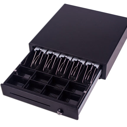 Heavy Duty POS Cash Drawer 5 Bill 8 Coin Locking Cash Register Drawer RJ12