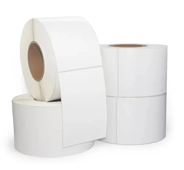 2-5/16” x 4” Direct Thermal Shipping Labels for Most Label Printers (Except Brother & DYMO) – 500 Labels/Roll (2 Rolls) Total 1000 Labels.