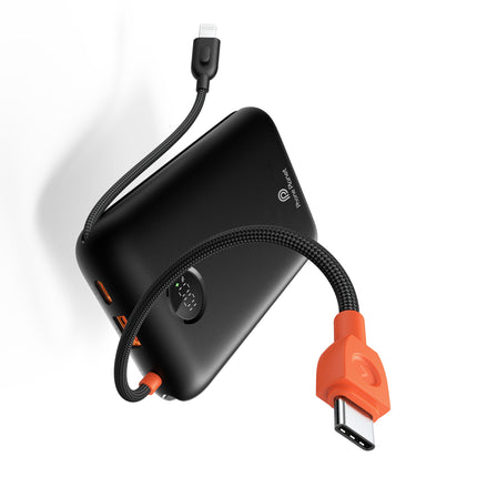 Phone Planet 20000mAh Fast Charging Power Bank with Built-In Cables