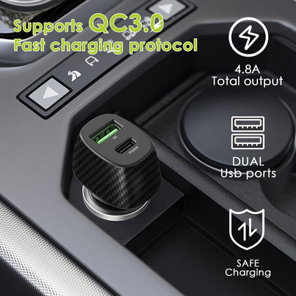 Phone Planet 38W Dual USB Fast Car Charger