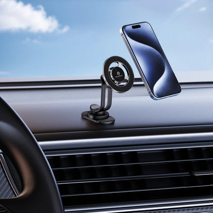 PP-HD19 Universal Magnetic Phone Holder – 20X Strong Magnets, 360° Adjustable Car Phone Mount