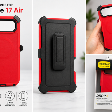 iPhone 17 Air Heavy Duty MagSafe Case – Drop Protection