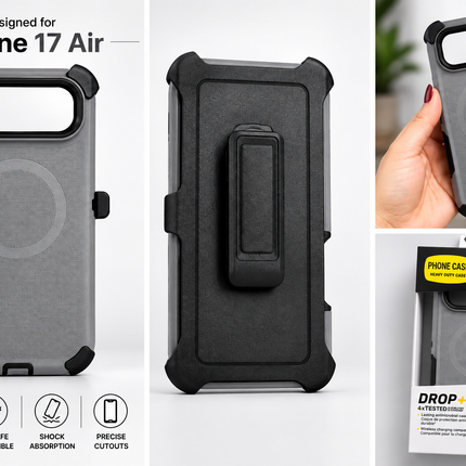 iPhone 17 Air Heavy Duty MagSafe Case – Drop Protection