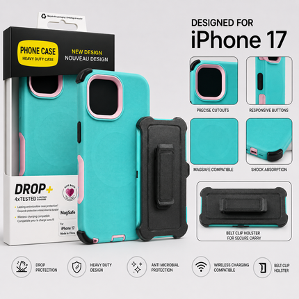 iPhone 17 Heavy Duty MagSafe Case
