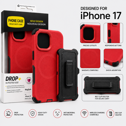 iPhone 17 Heavy Duty MagSafe Case