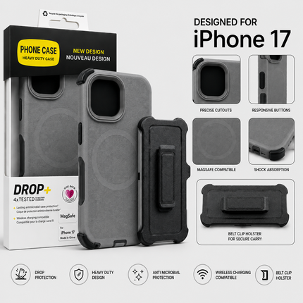 iPhone 17 Heavy Duty MagSafe Case