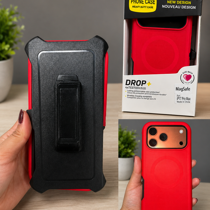 DROP+ Heavy Duty MagSafe Case for iPhone 17 Pro Max – Shockproof Protective Cover