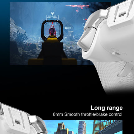 SH-2403 Wireless Gaming Controller with HD Display, Hall Effect Joysticks & RGB Lighting