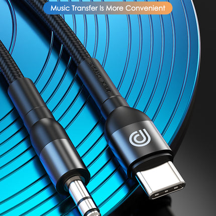Phone Planet USB-C to 3.5mm AUX Braided Audio Cable 1.2M