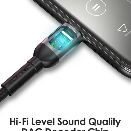 Phone Planet Braided Lightning-AUX Audio Cable 1.2M