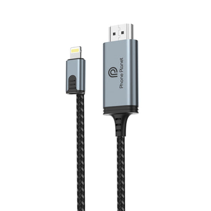 Phone Planet Lightning to HDMI HDTV Cable 1.8M