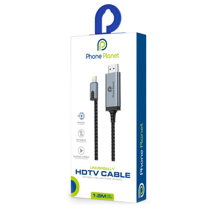Phone Planet Lightning to HDMI HDTV Cable 1.8M
