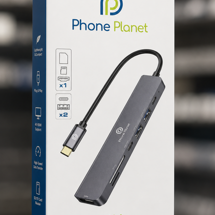 Phone Planet 7-in-1 USB-C Multifunction Hub