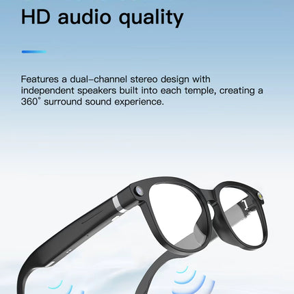 AI Smart Glasses Wireless Audio Glasses