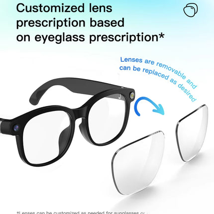 AI Smart Glasses Wireless Audio Glasses