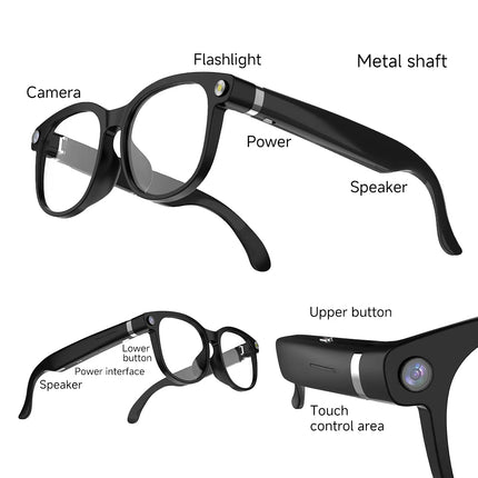 AI Smart Glasses Wireless Audio Glasses
