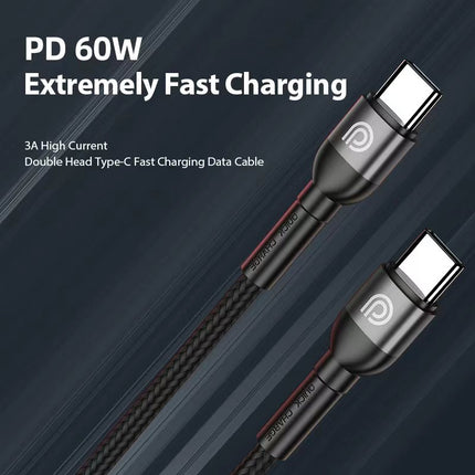 Phone Planet Braided Type-C to Type-C Cable 3M/10ft