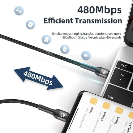 Phone Planet Braided Type-C to Type-C Cable 3M/10ft