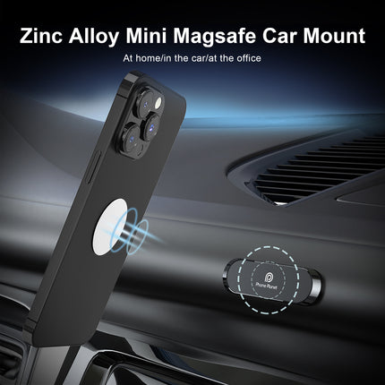 PP-HD06 Magnetic Car Phone Holder – Ultra Slim Dashboard Mount with 6 N52 Magnets