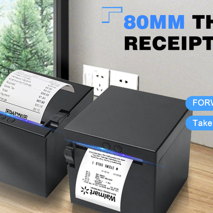ZY-H861 80mm Thermal Receipt Printer with WiFi, USB & LAN – Auto Cutter POS Printer