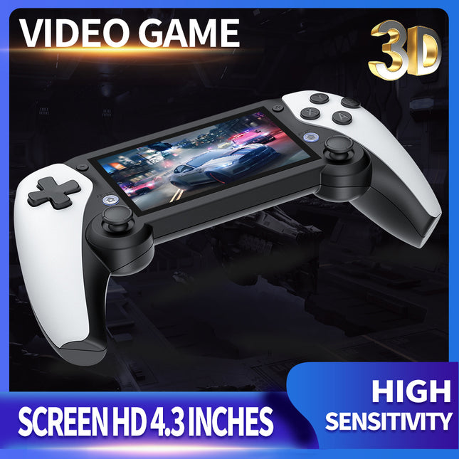 M25 Retro Handheld Gaming Console 64GB – 4.3" HD Display with 26 Emulators,64gb