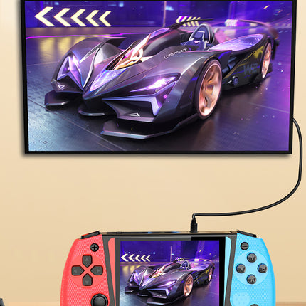 Q21 Retro Handheld Game Console with Dual Controller Support – 500 Built-in Games