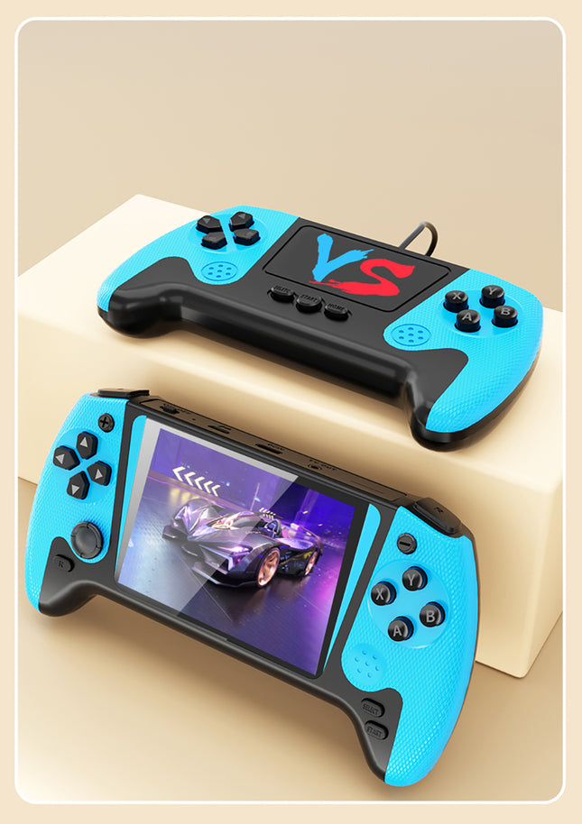 Q21 Retro Handheld Game Console with Dual Controller Support – 500 Built-in Games