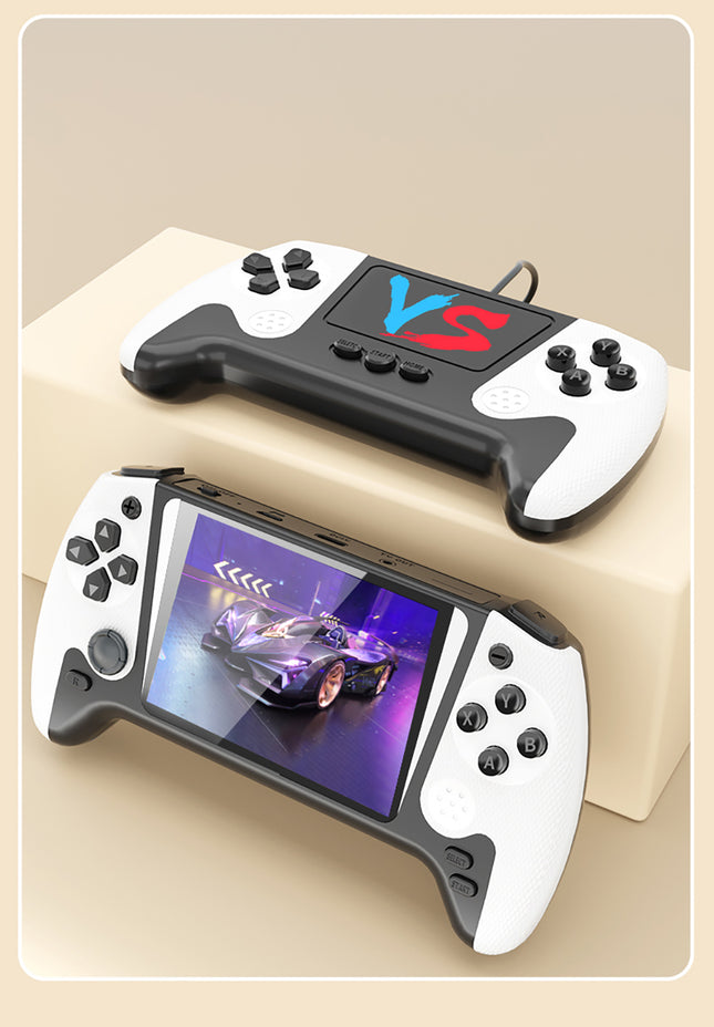 Q21 Retro Handheld Game Console with Dual Controller Support – 500 Built-in Games