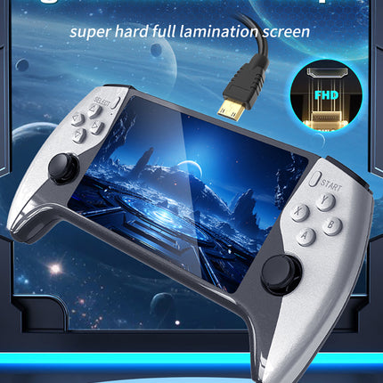 SF3500 5-Inch IPS Handheld Retro Gaming Console – 3000mAh Battery, HDMI Output, Dual Joystick.64gb