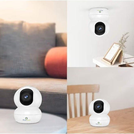 3MP Smart WiFi Pan & Tilt Security Camera – Two-Way Audio, Motion Detection, Night Vision