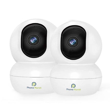 3MP Smart WiFi Pan & Tilt Security Camera – Two-Way Audio, Motion Detection, Night Vision