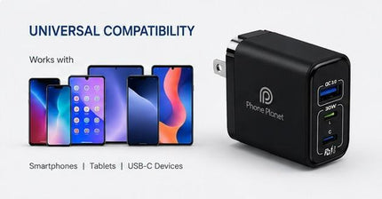 Phone Planet 30W PD Fast Charger with Type-C Cable