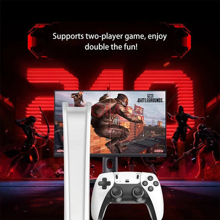 M15 Plus Retro Game Console 4K HDMI Game Stick with 2 Wireless Controllers – 30,000+ Games 8gb