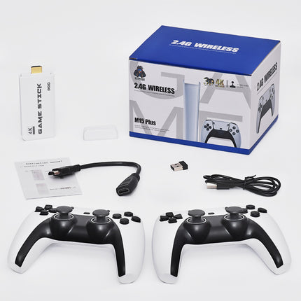 M15 Plus 4K Retro Game Stick